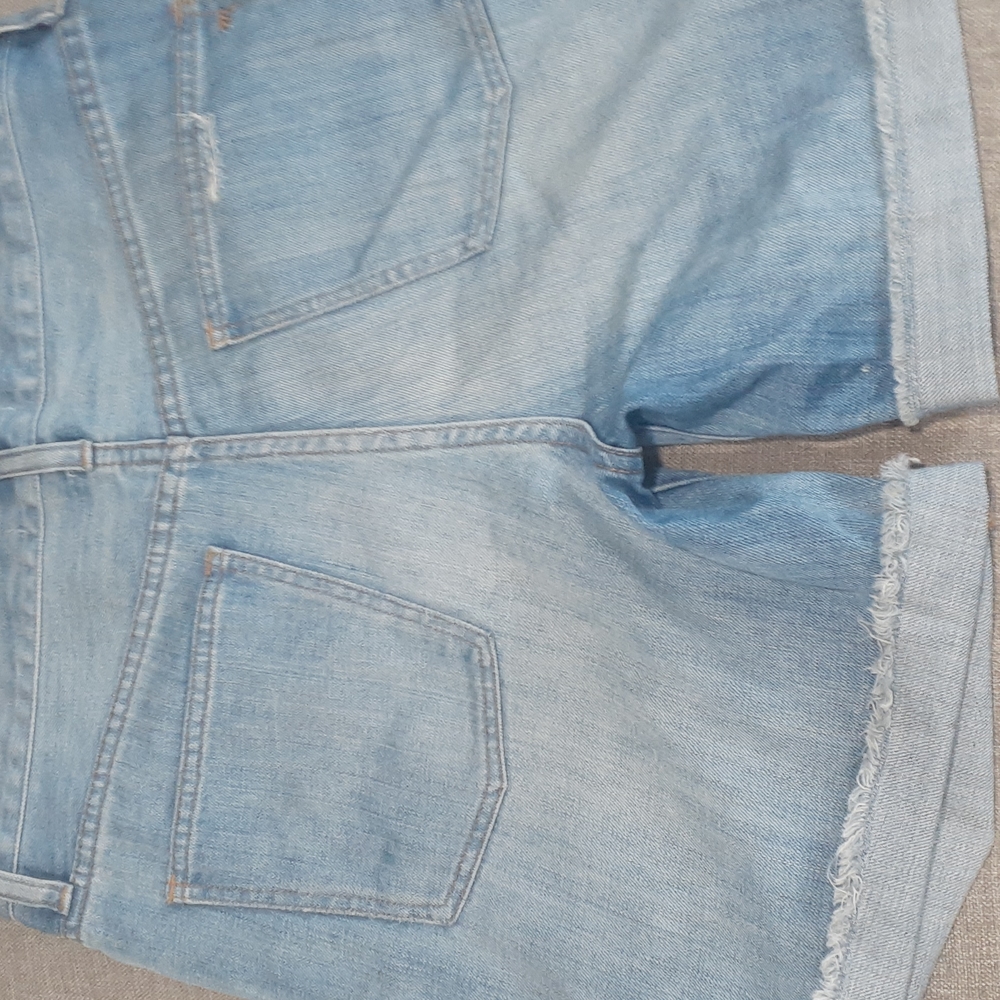 Madewell  cuff  jeans shorts size 25 - Picture 7 of 8